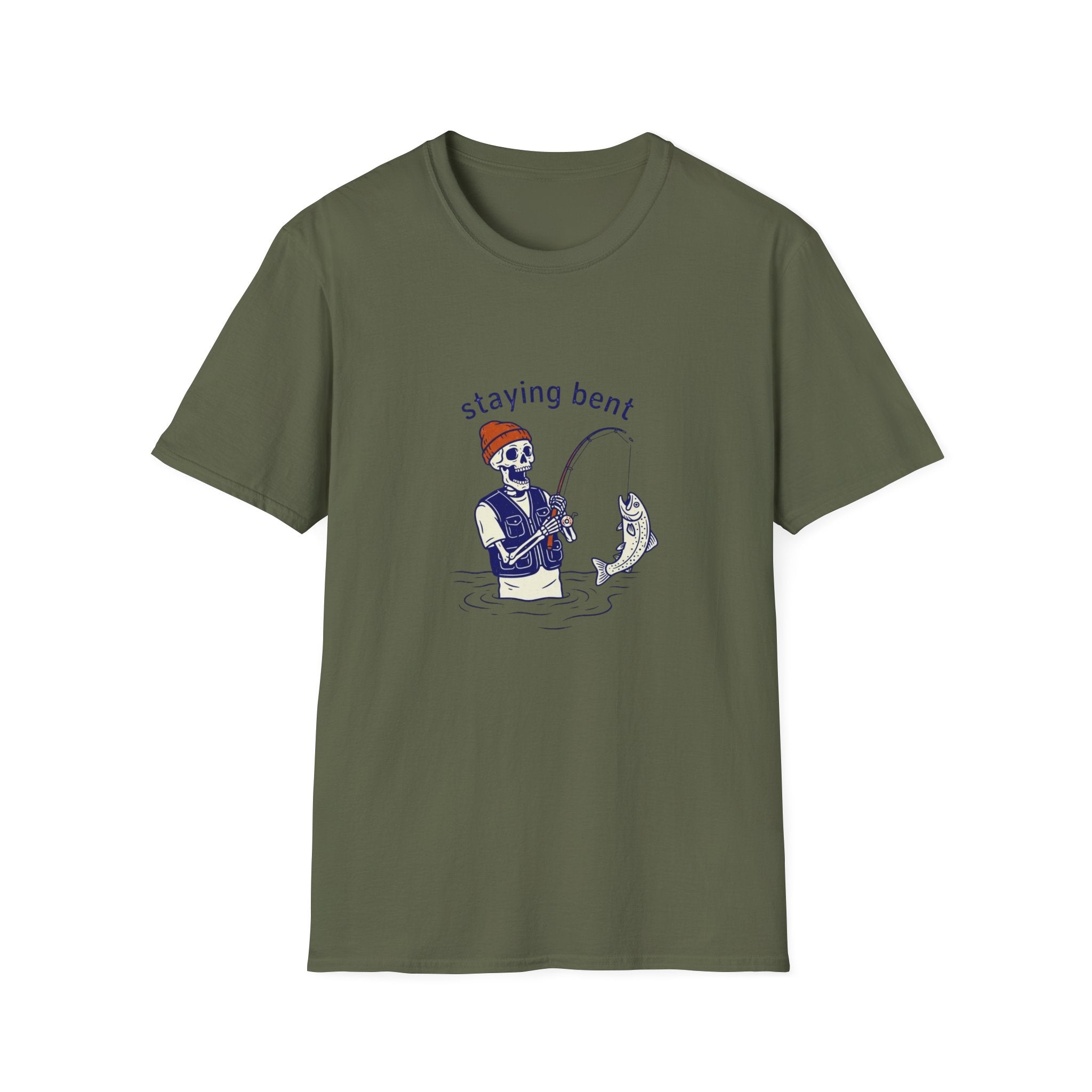 Staying Bent Fishing T-Shirt