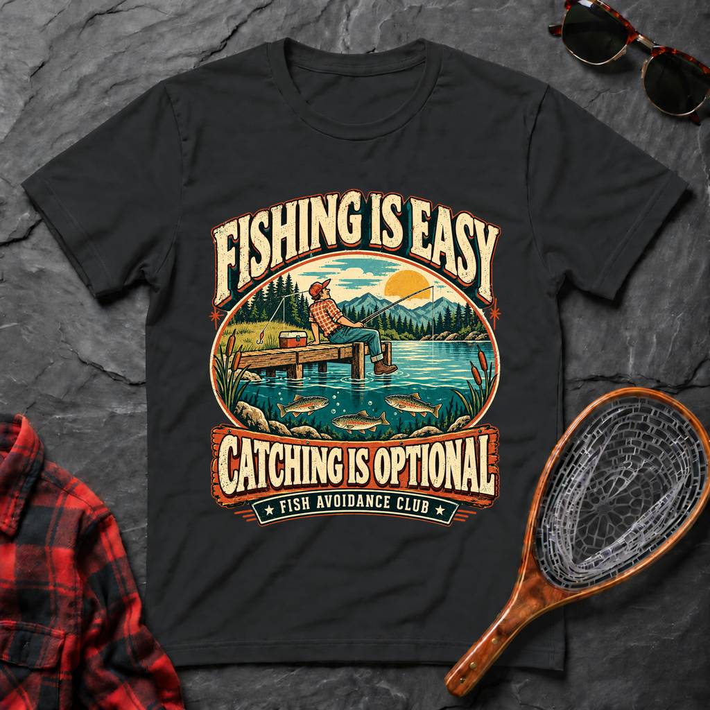 Fishing is Easy Catching is Optional