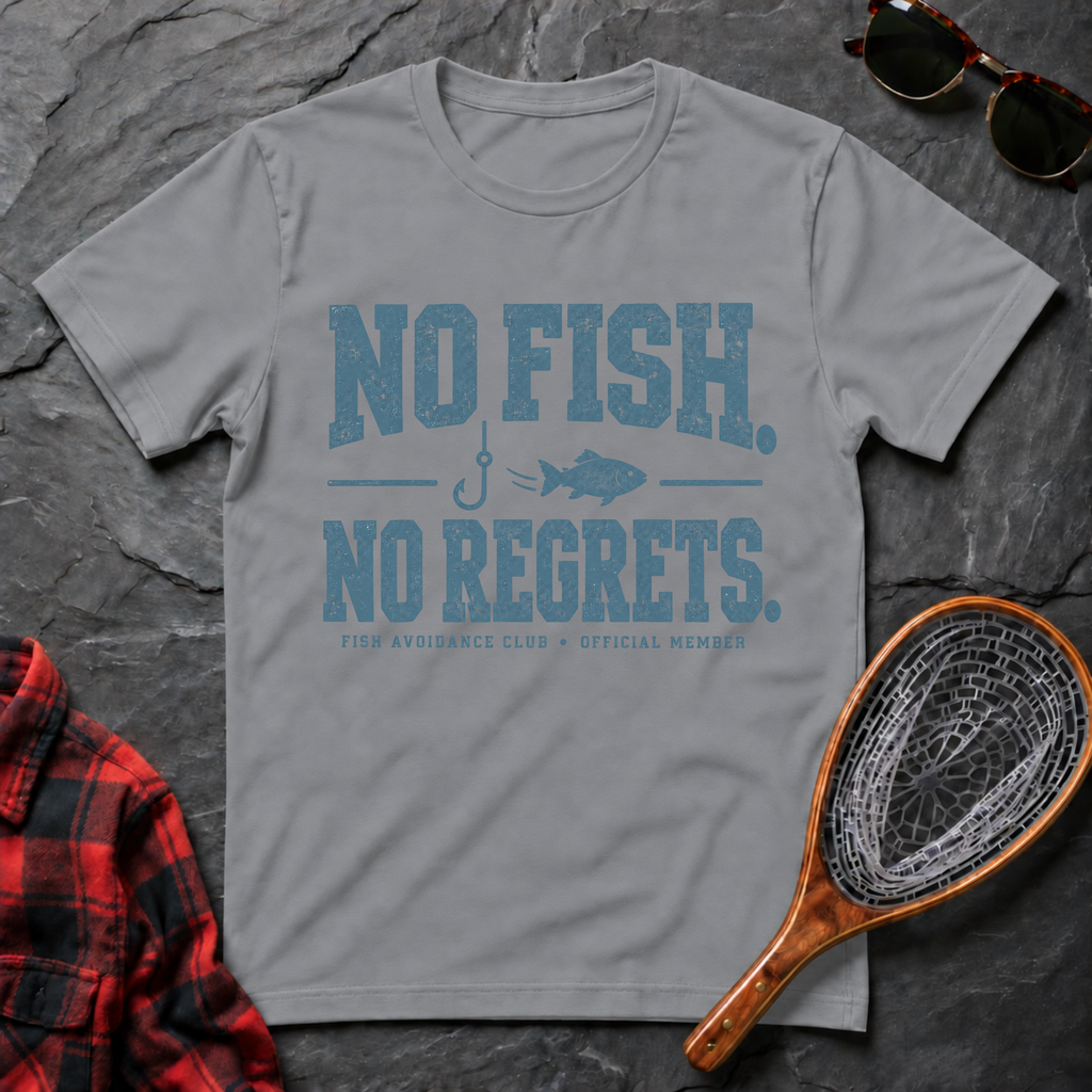 No Fish. No Regrets.