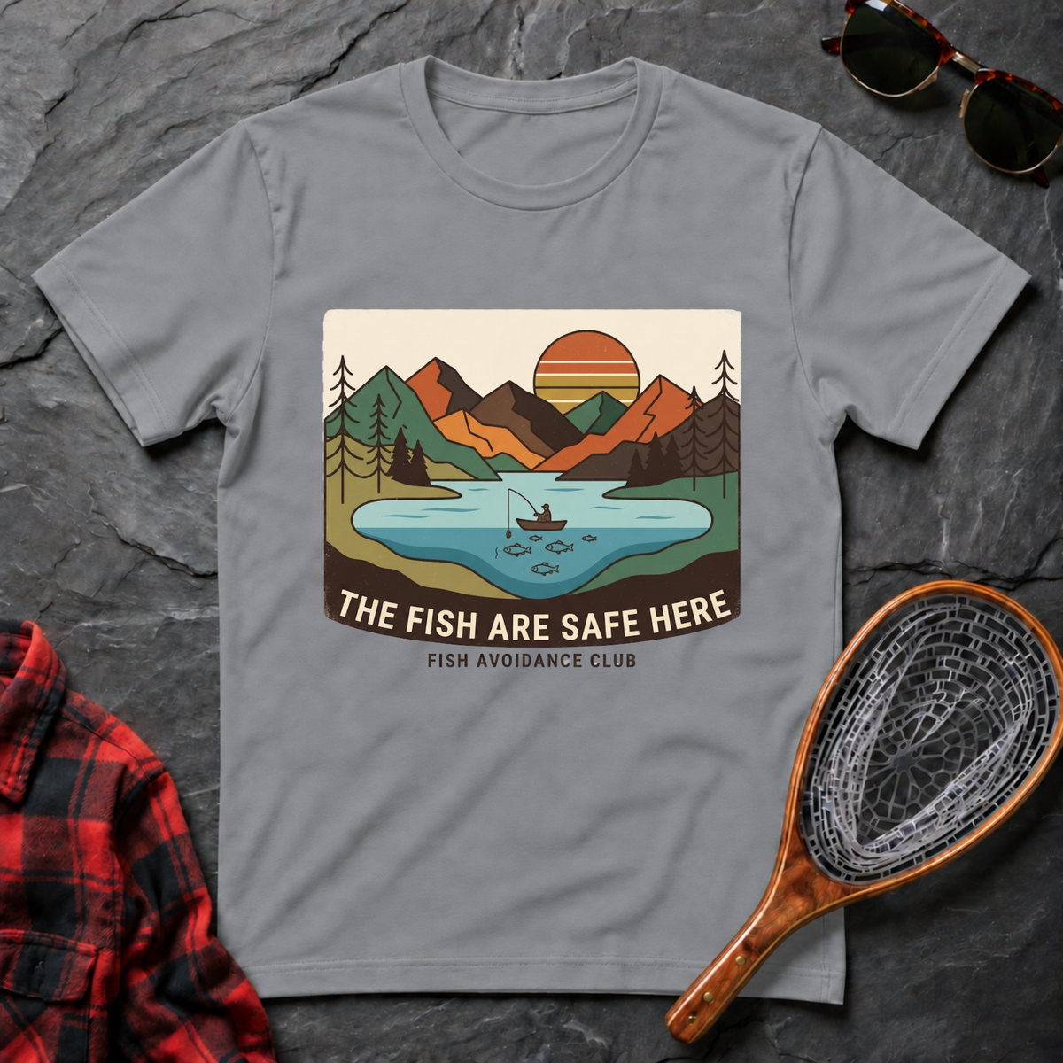 The Fish Are Safe Here