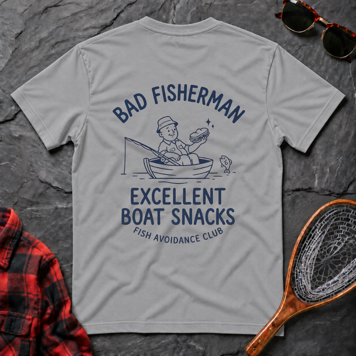 Bad Fisherman Excellent Boat Snacks