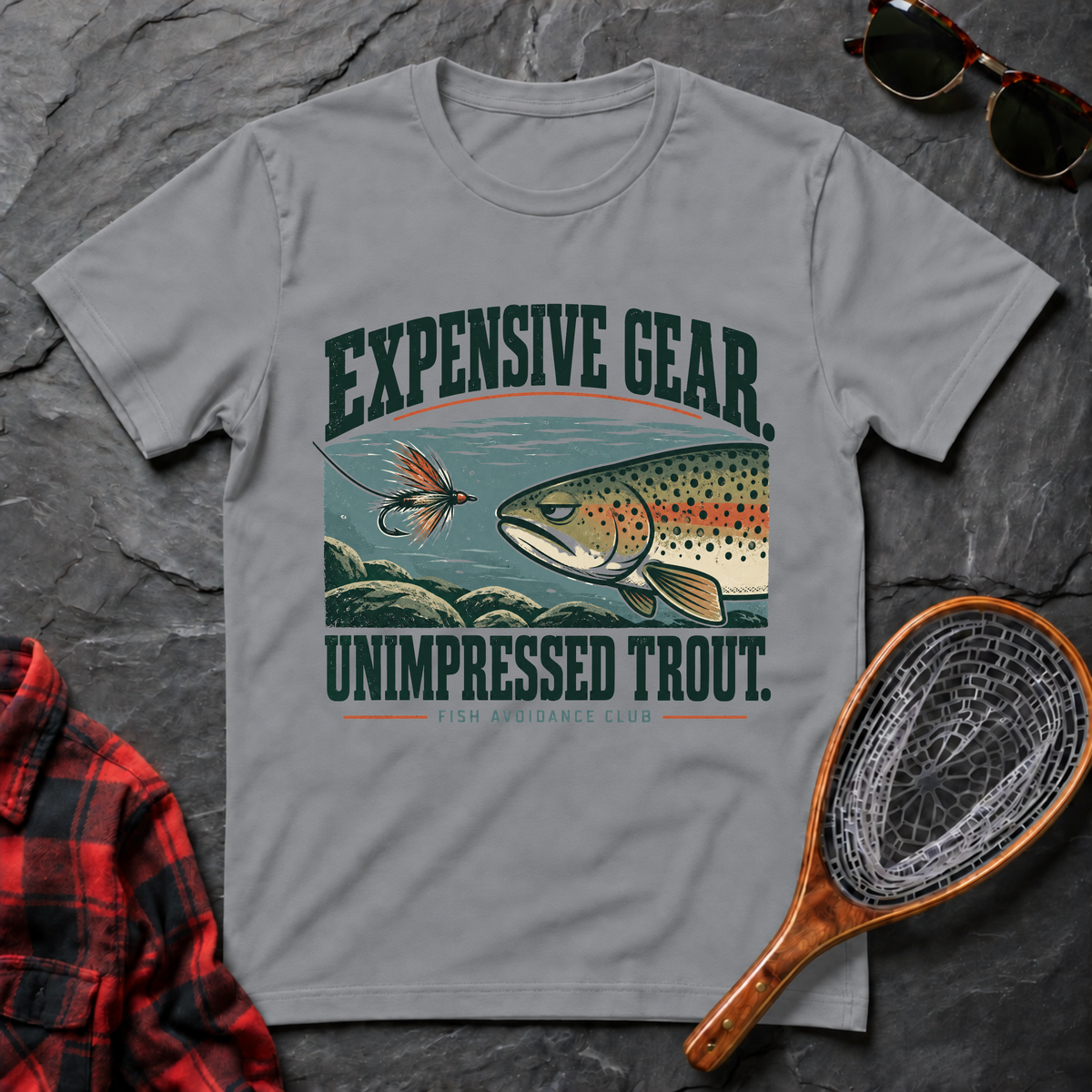 Expensive Gear Unimpressed Trout