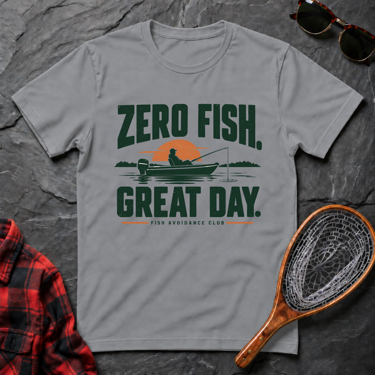 Zero Fish. Great Day.