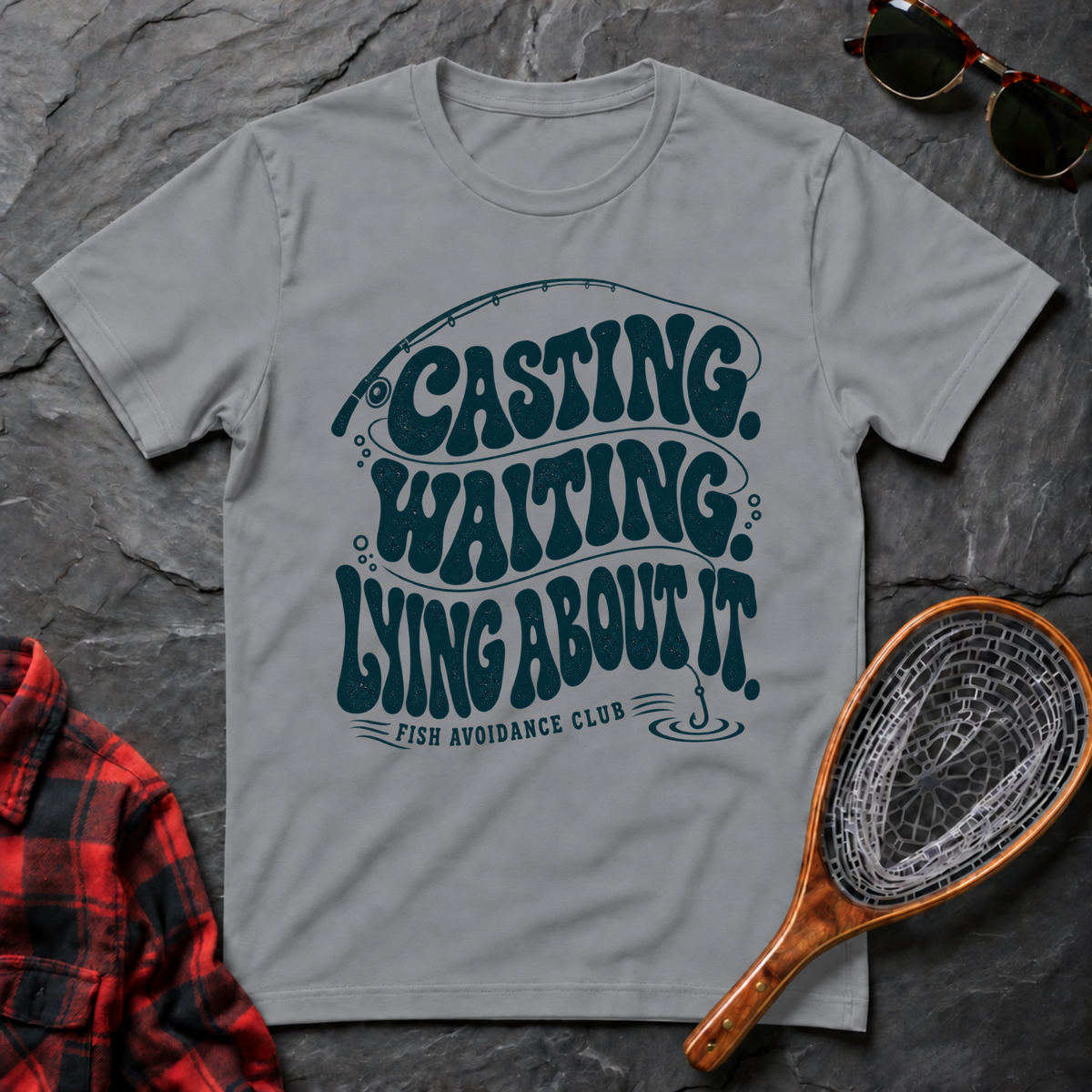 Casting. Waiting. Lying About It