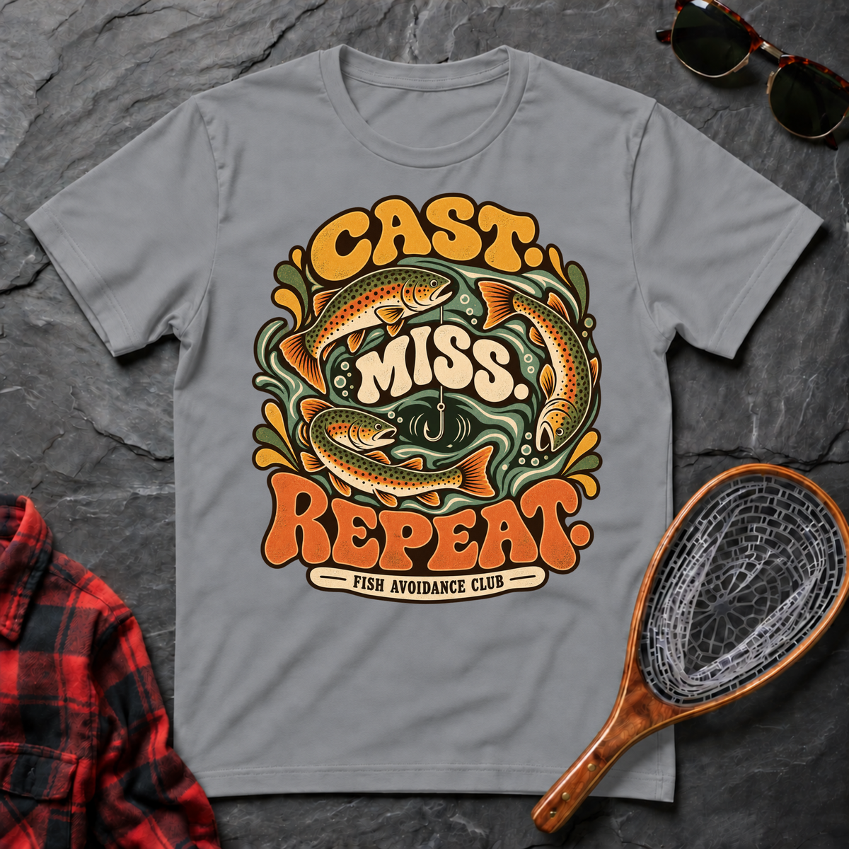 Cast. Miss. Repeat.