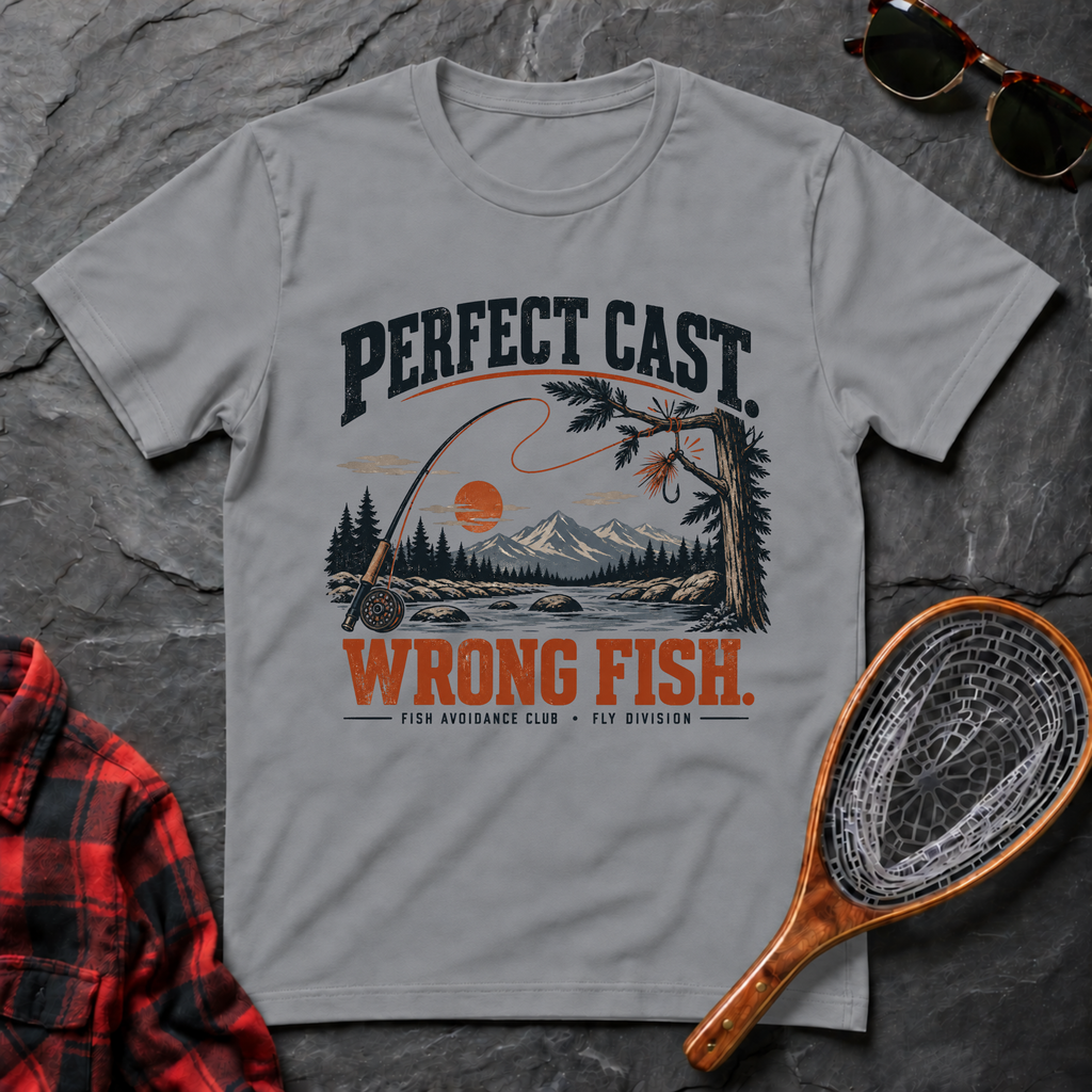Perfect Cast. Wrong Fish.