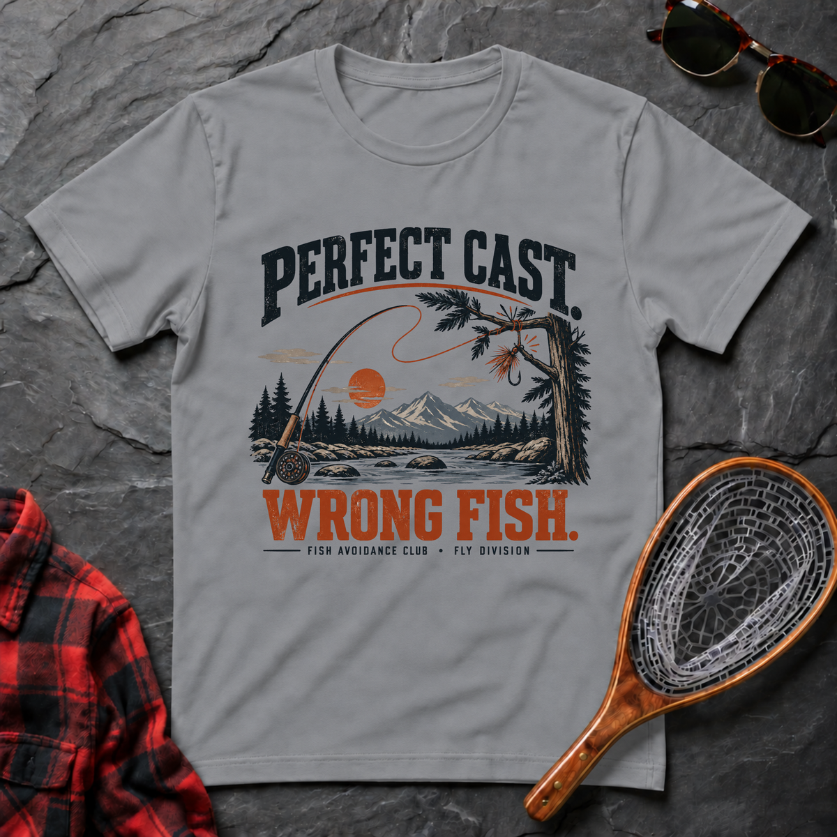 Perfect Cast. Wrong Fish.