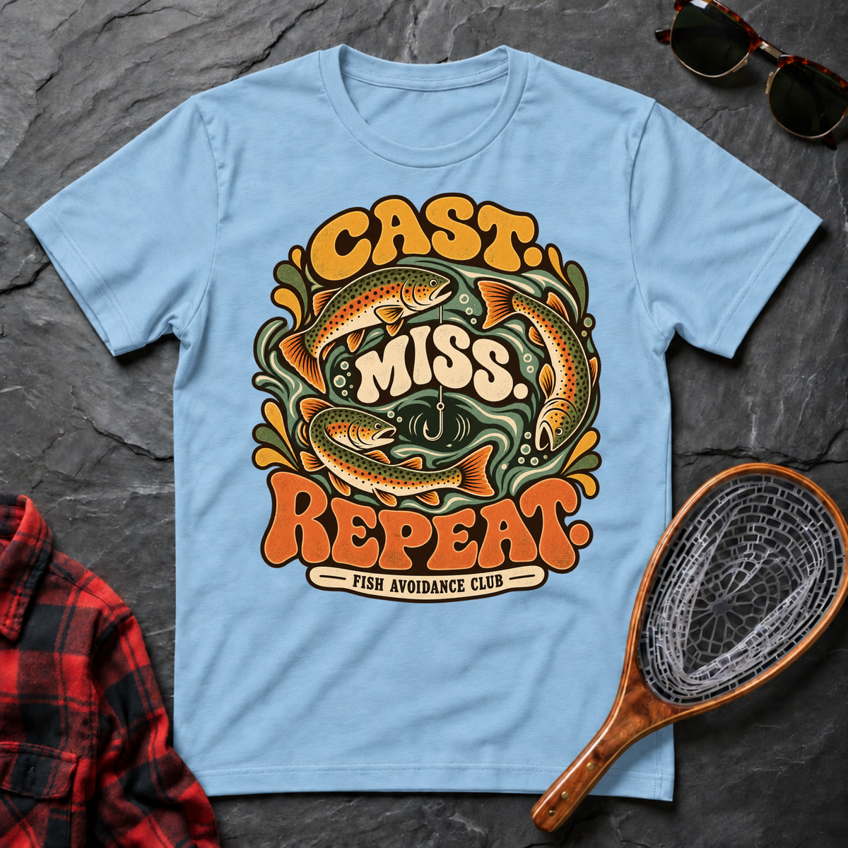 Cast. Miss. Repeat.