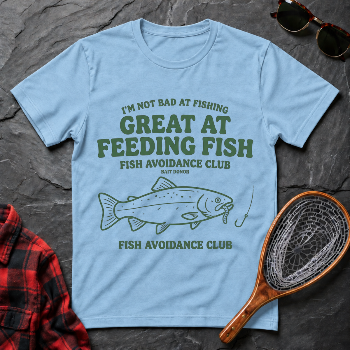 Great at Feeding Fish