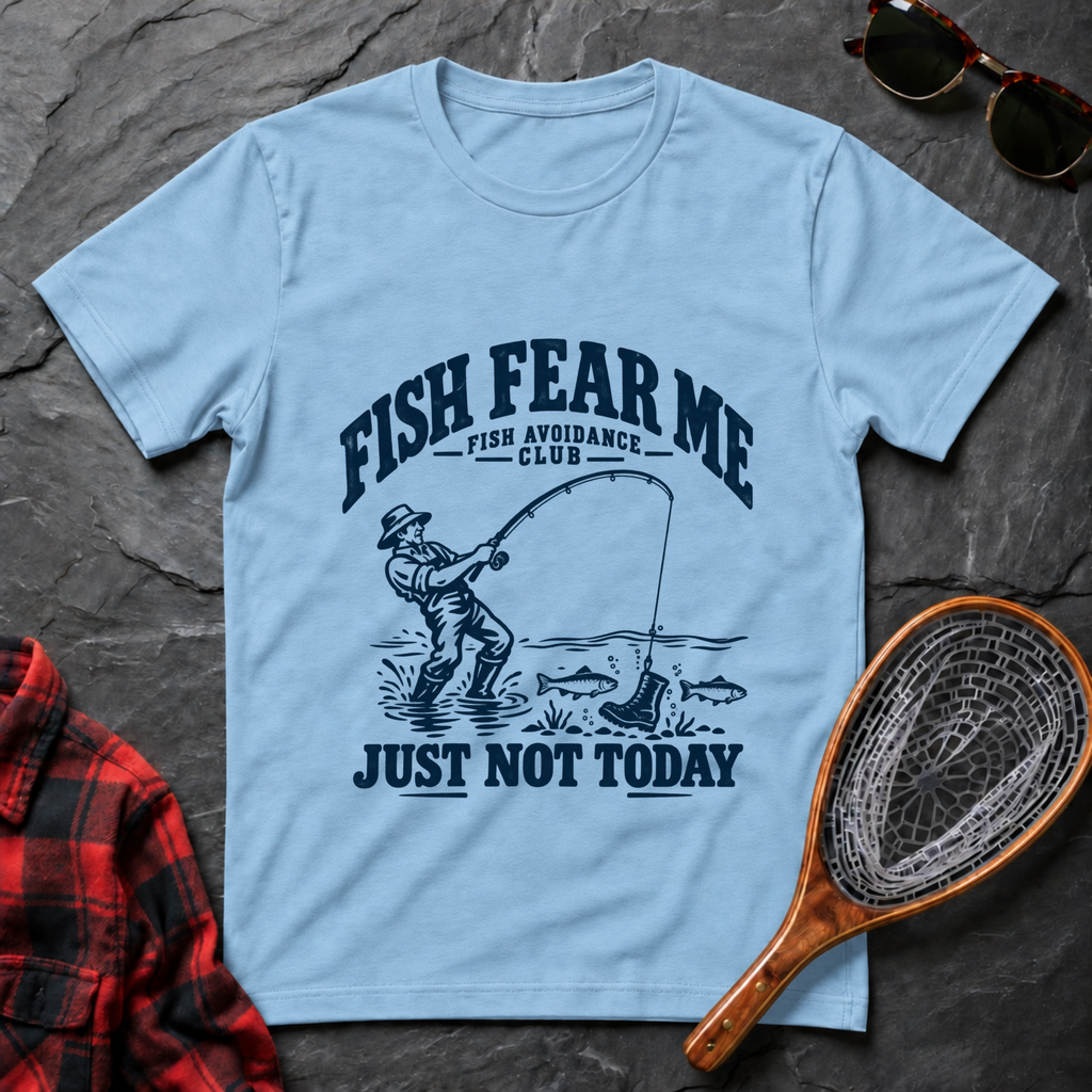 Fish Fear Me Just Not Today