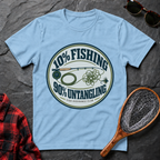 10 % Fishing 90% Untangling