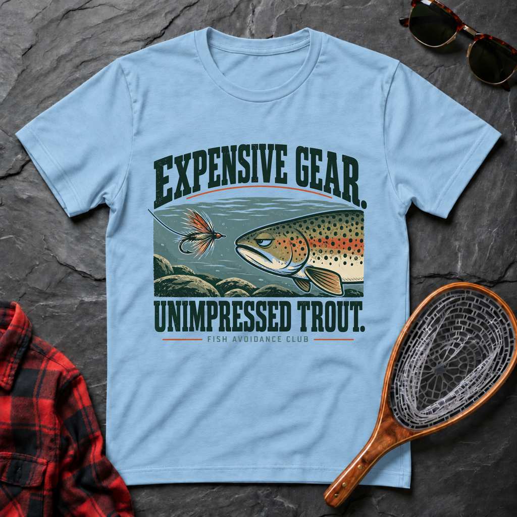 Expensive Gear Unimpressed Trout