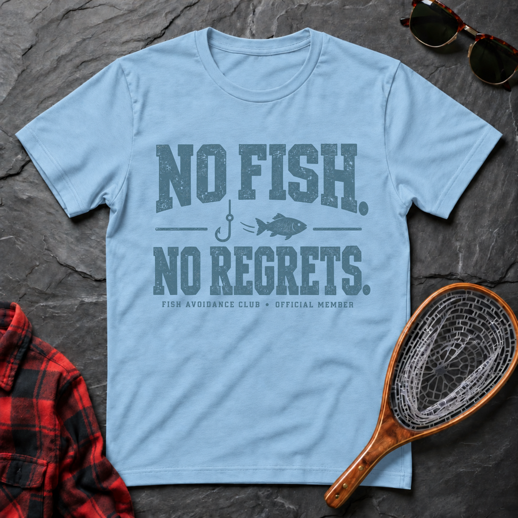 No Fish. No Regrets.