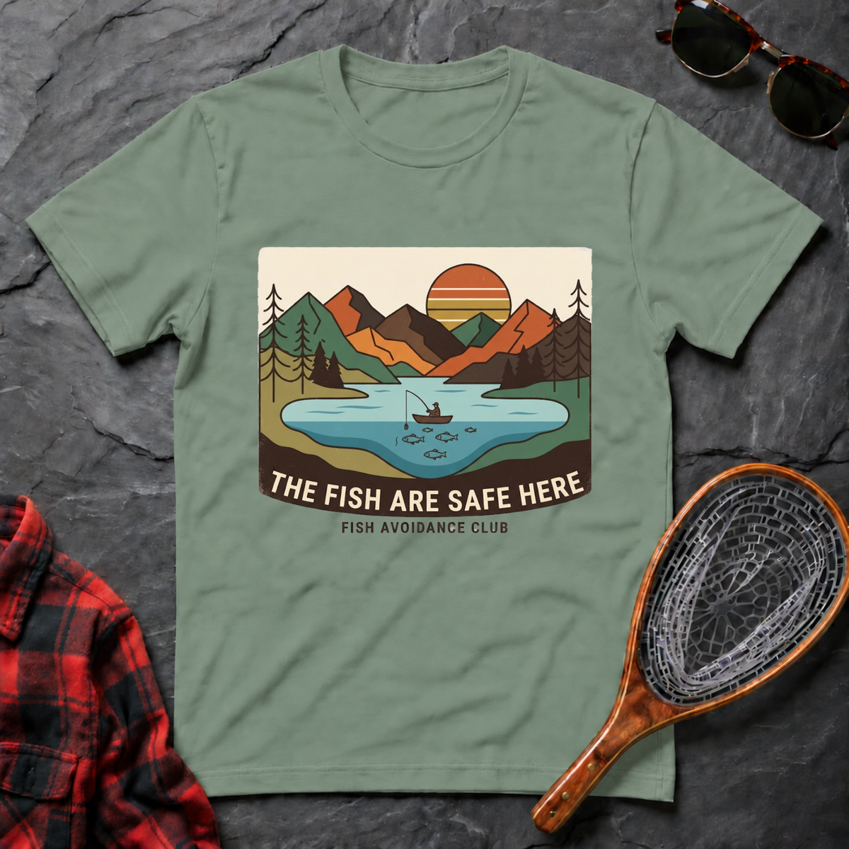 The Fish Are Safe Here
