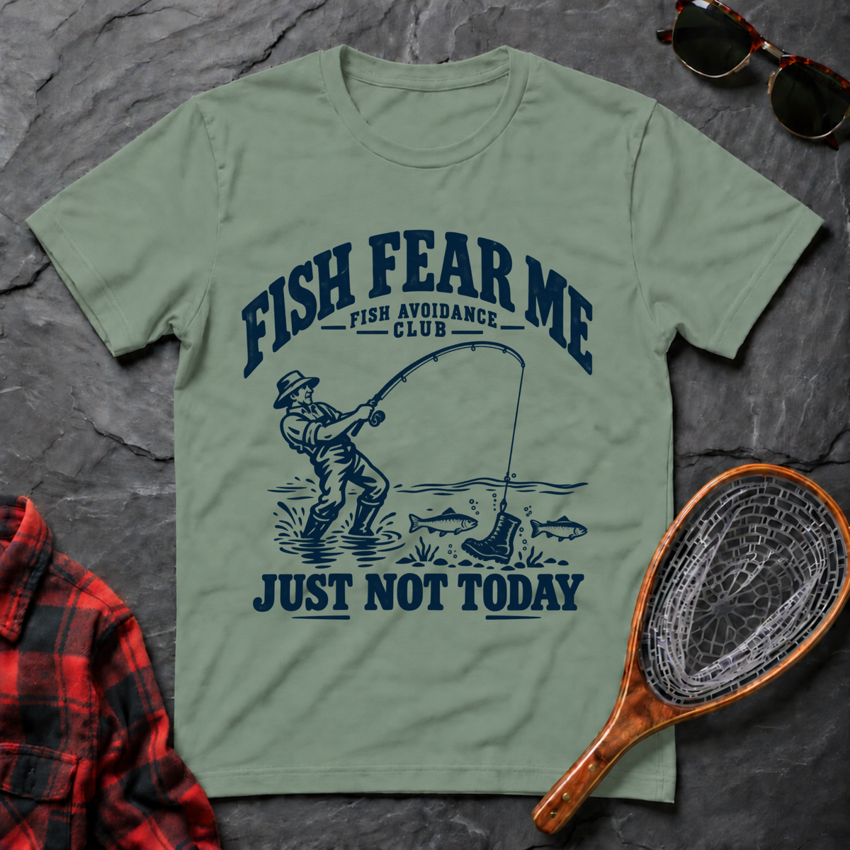 Fish Fear Me Just Not Today