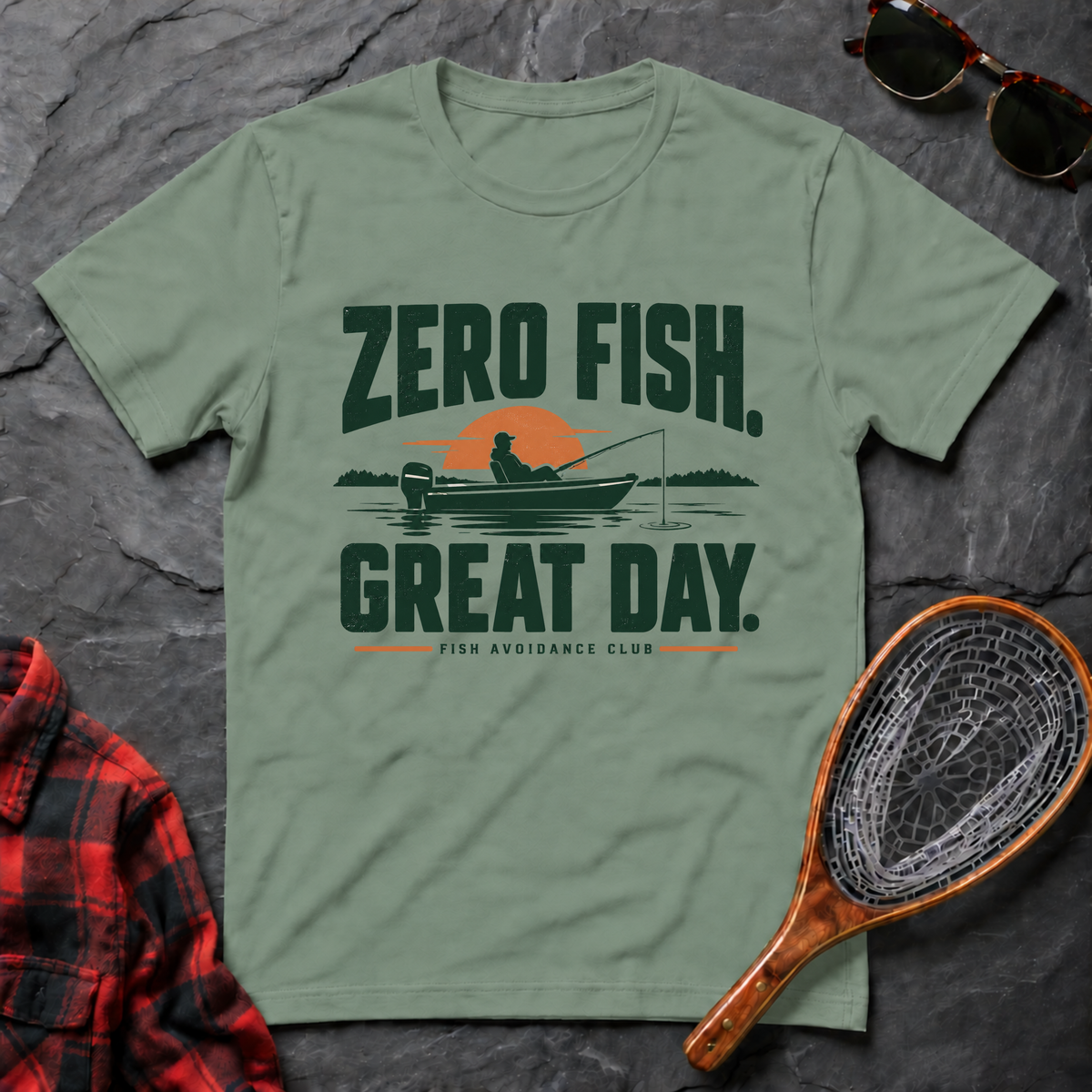 Zero Fish. Great Day.