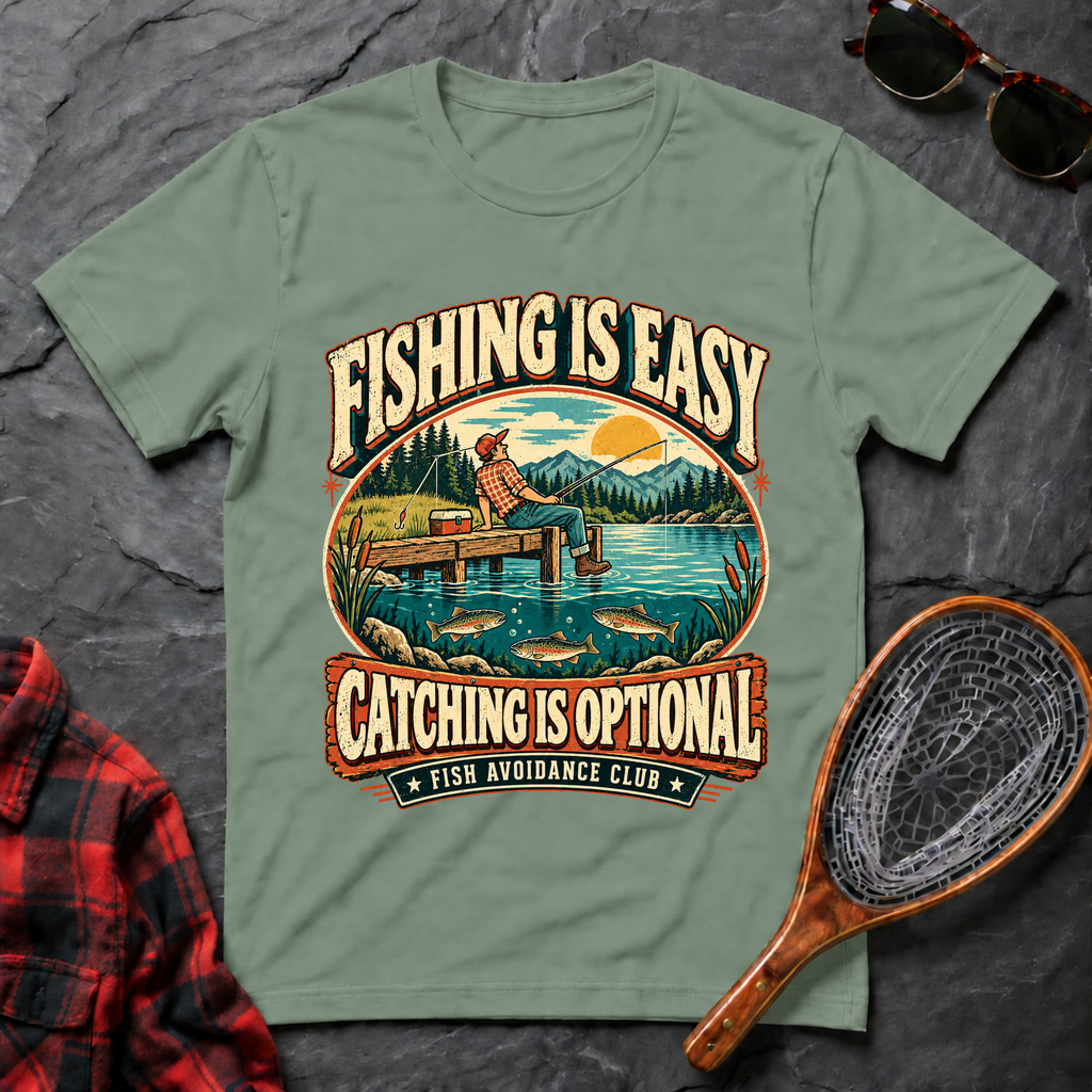 Fishing is Easy Catching is Optional