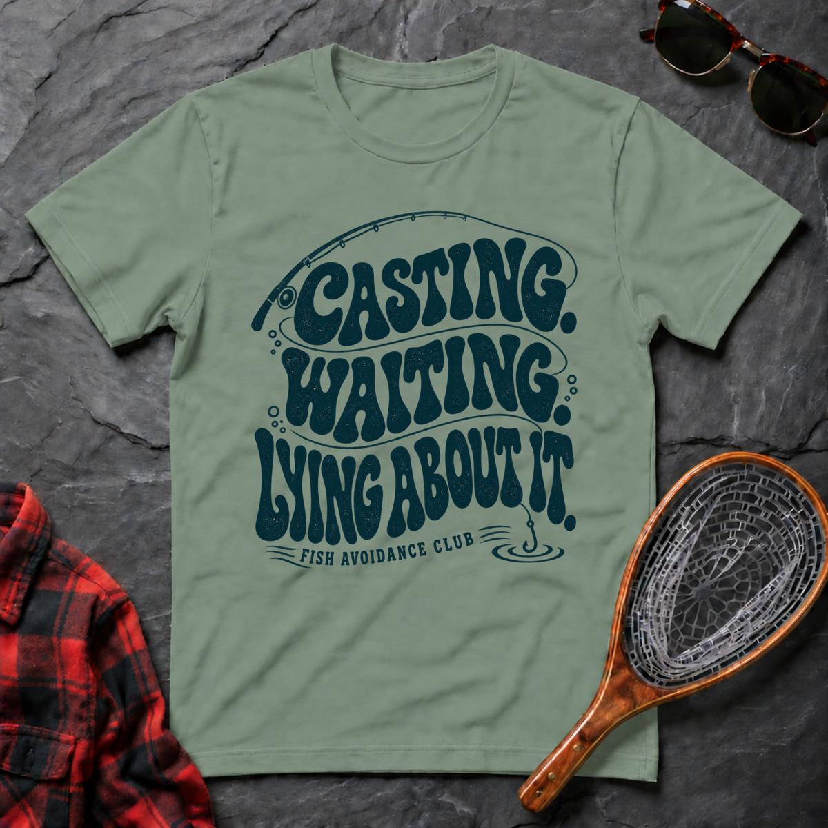 Casting. Waiting. Lying About It