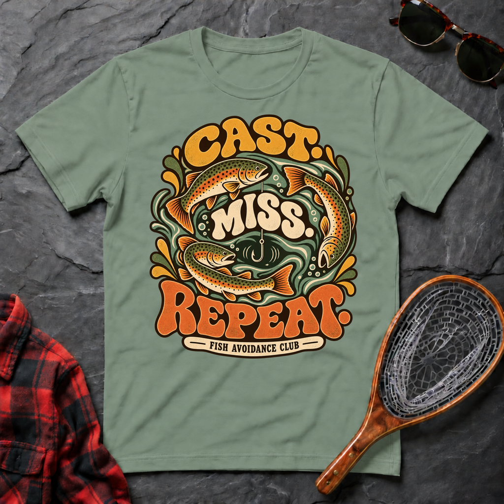 Cast. Miss. Repeat.