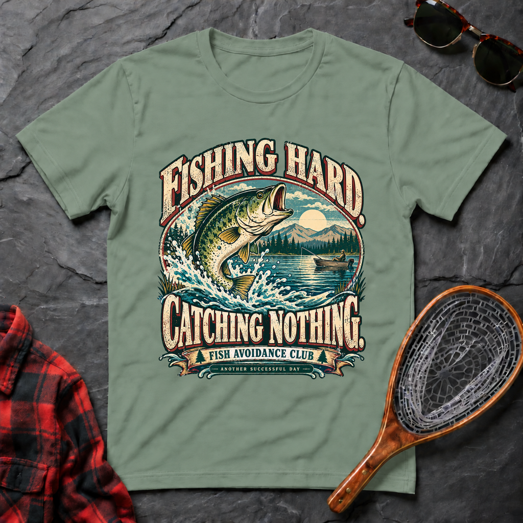 Fishing Hard. Catching Nothing