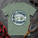 10 % Fishing 90% Untangling