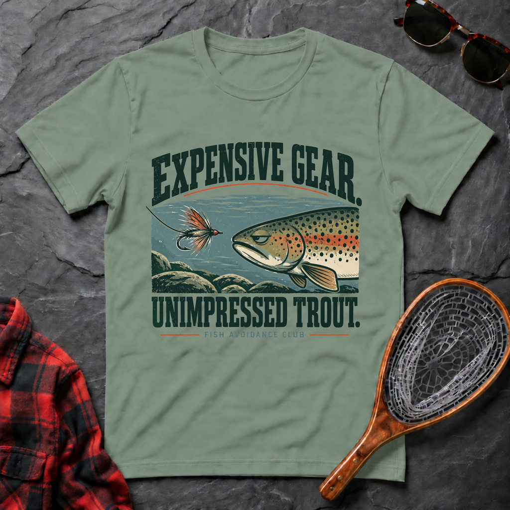 Expensive Gear Unimpressed Trout