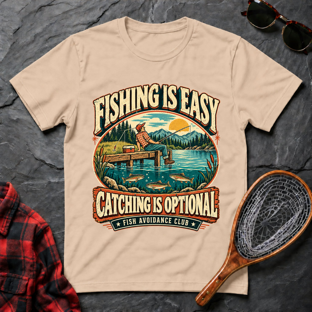 Fishing is Easy Catching is Optional
