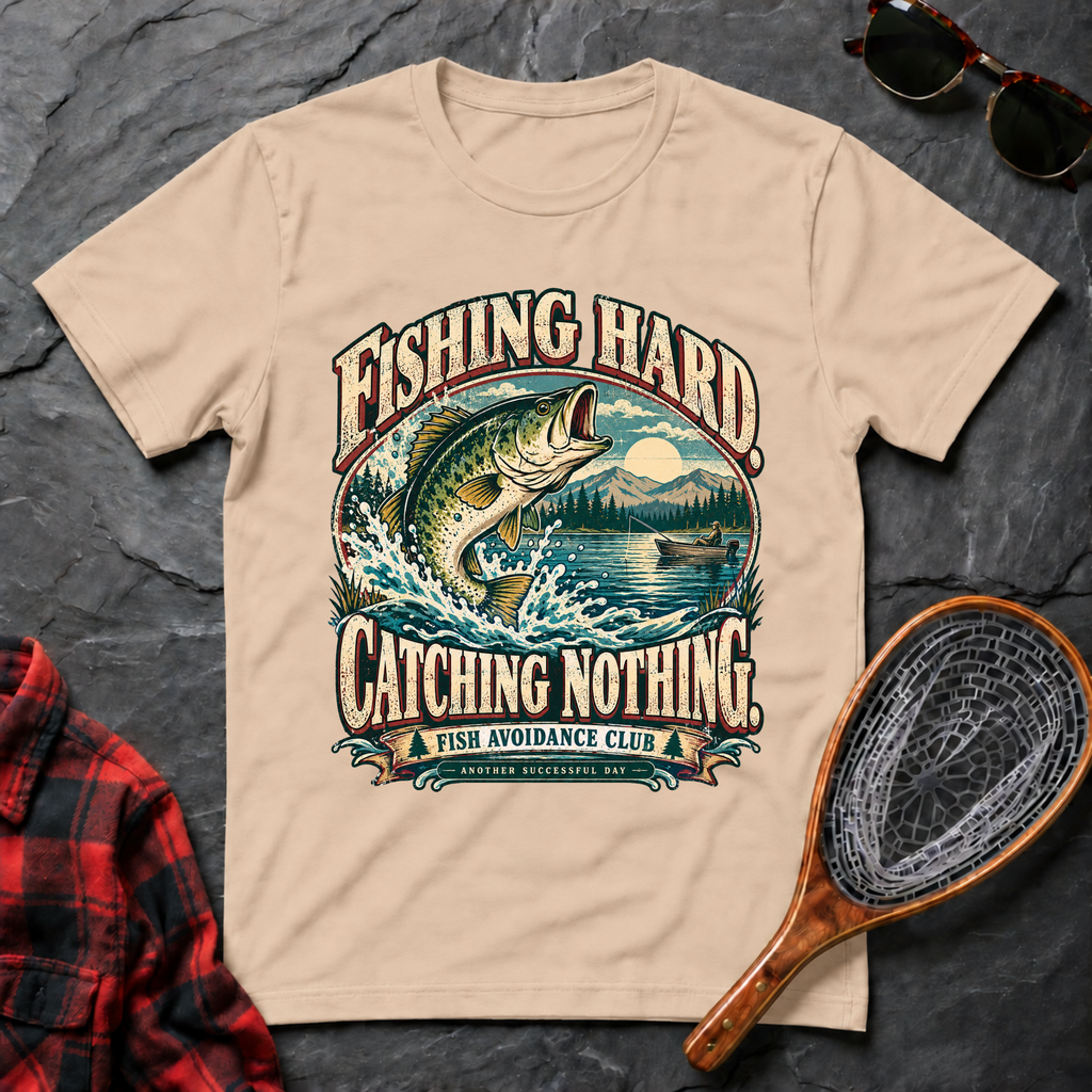 Fishing Hard. Catching Nothing