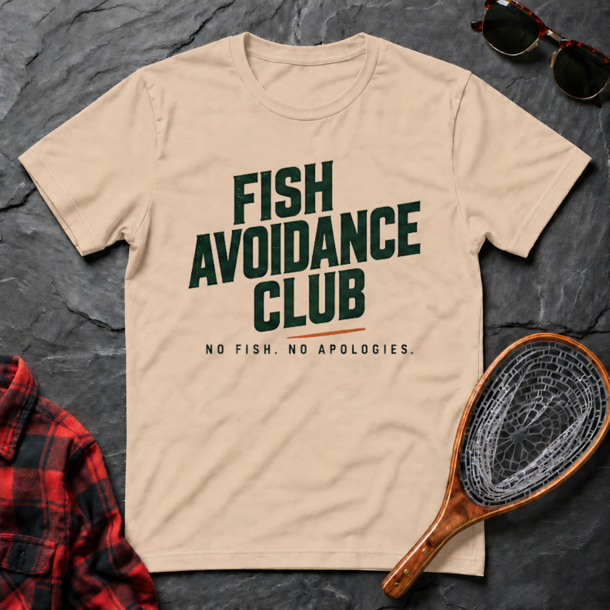 Fish Avoidance Club No Fish No Apologies