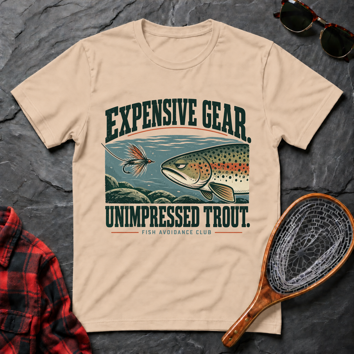 Expensive Gear Unimpressed Trout