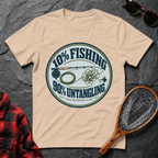 10 % Fishing 90% Untangling