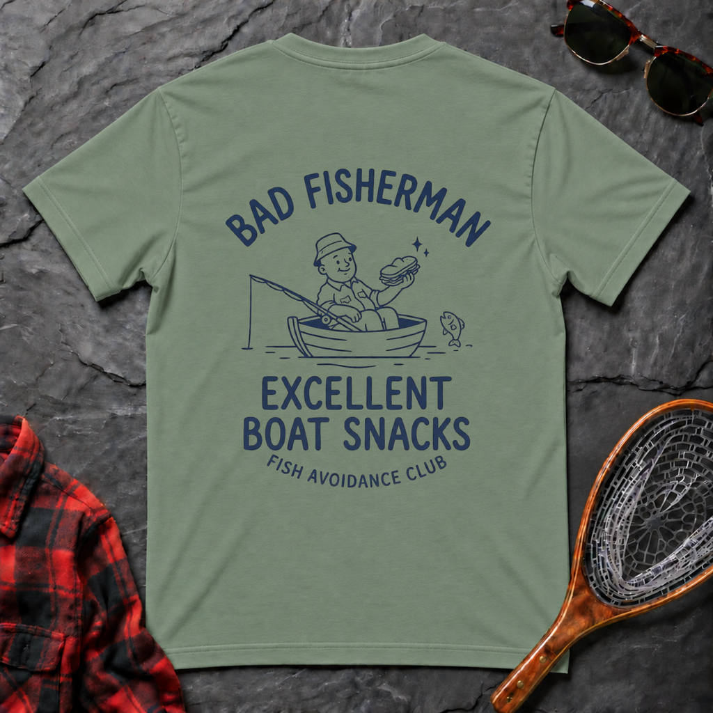 Bad Fisherman Excellent Boat Snacks