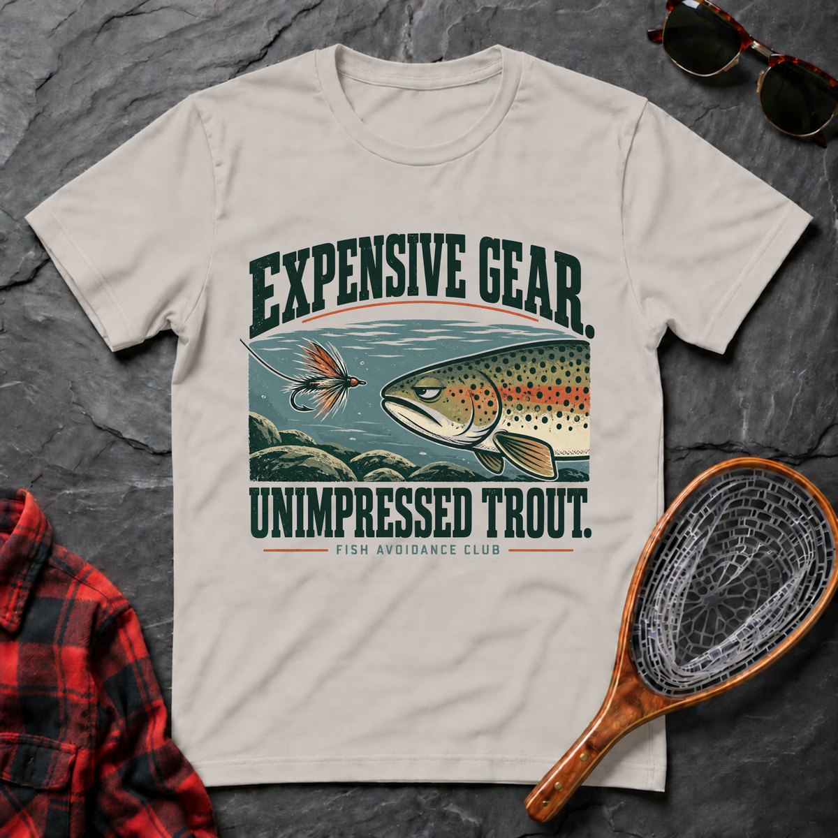 Expensive Gear Unimpressed Trout