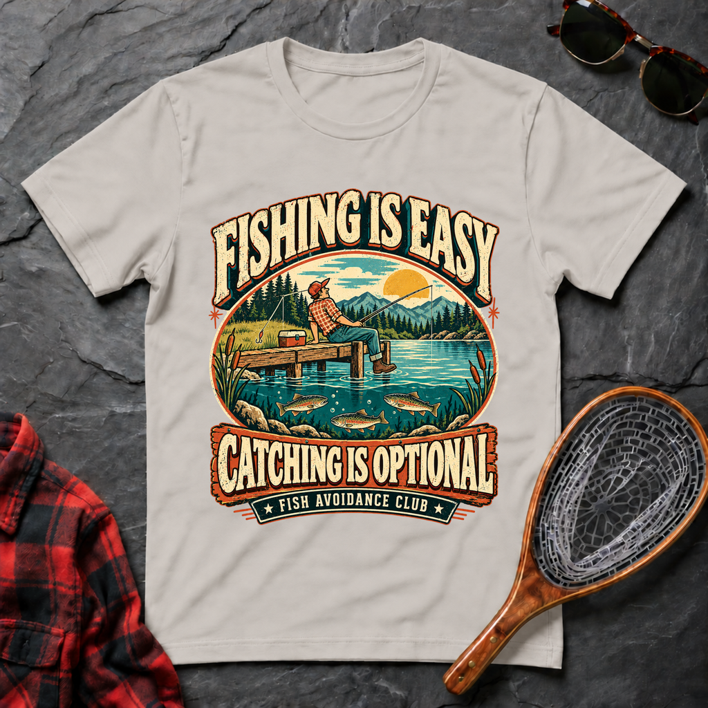 Fishing is Easy Catching is Optional