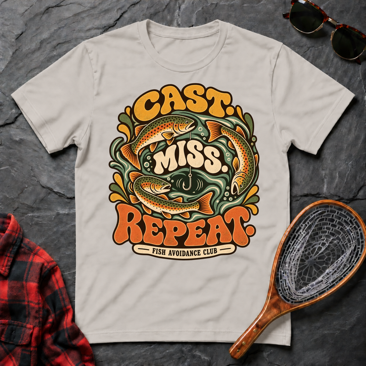 Cast. Miss. Repeat.