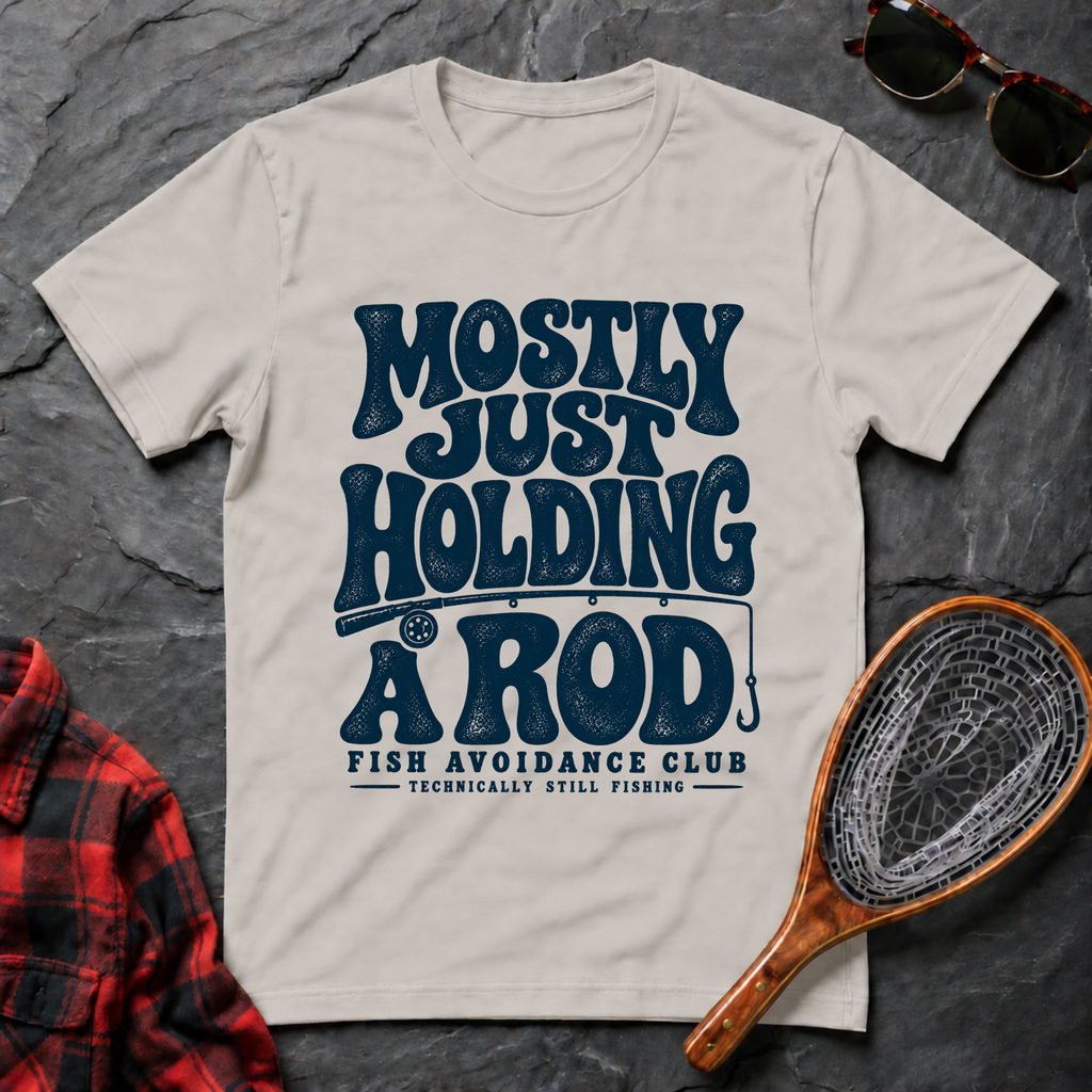 Mostly Just Holding a Rod