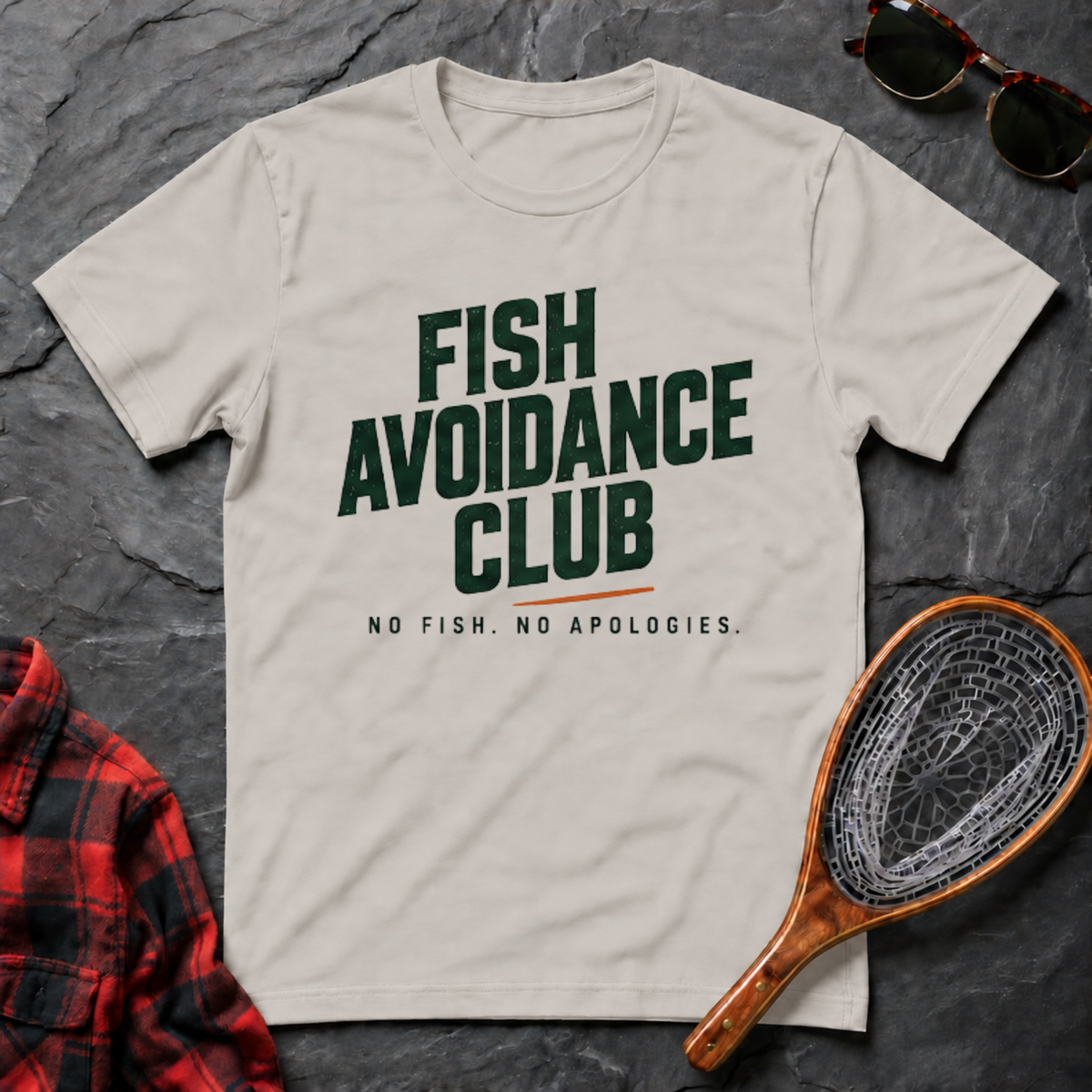 Fish Avoidance Club No Fish No Apologies