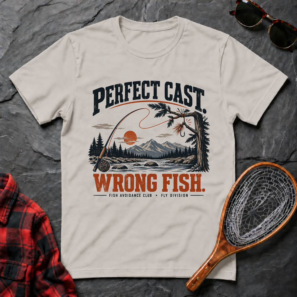 Perfect Cast. Wrong Fish.