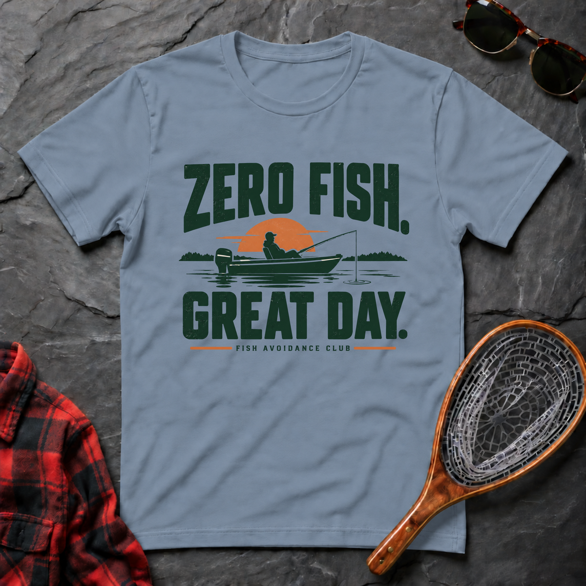 Zero Fish. Great Day.