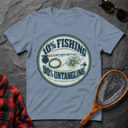 10 % Fishing 90% Untangling