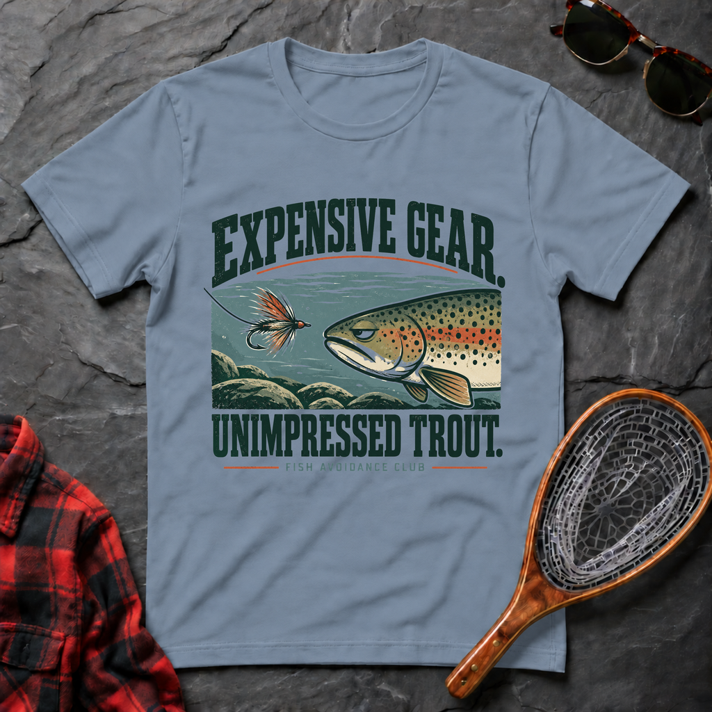Expensive Gear Unimpressed Trout