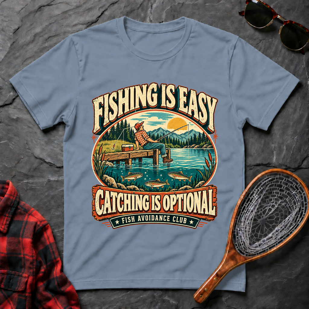 Fishing is Easy Catching is Optional