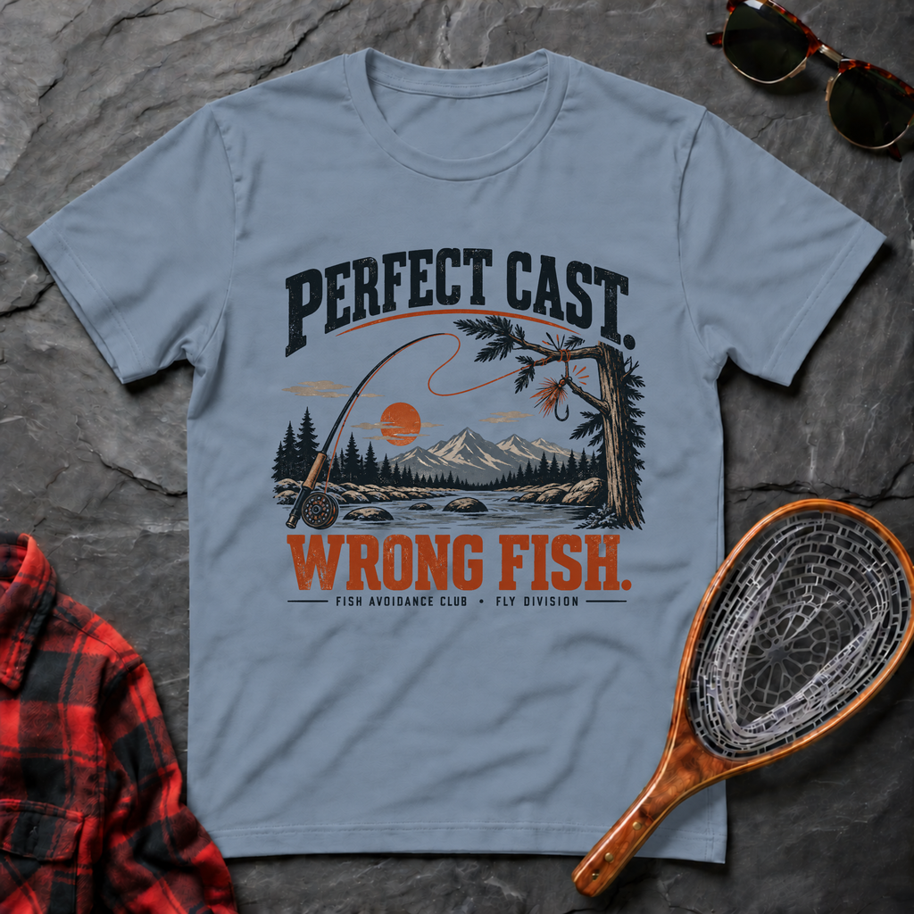 Perfect Cast. Wrong Fish.