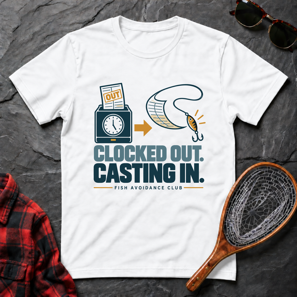 Clocked Out. Casting In.