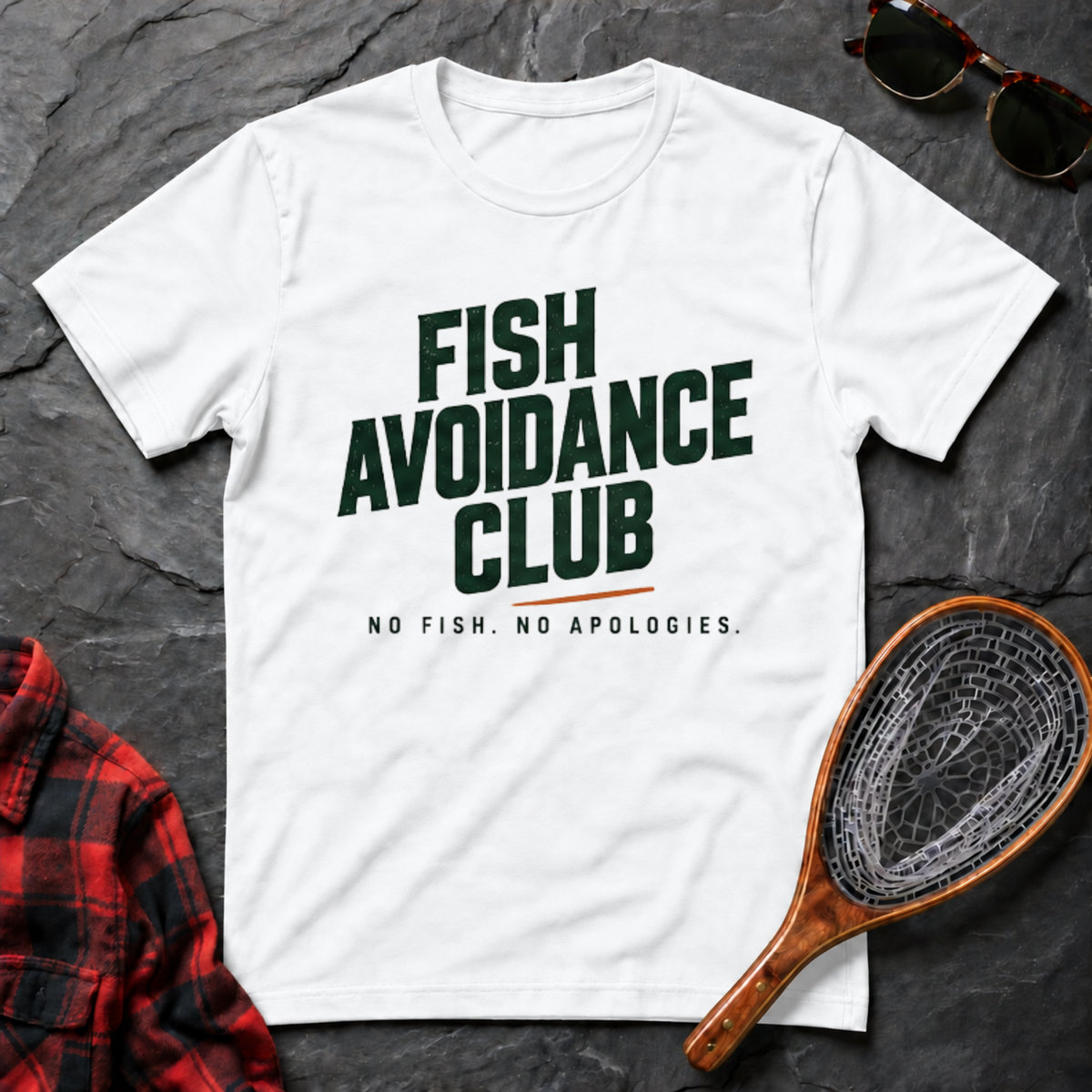 Fish Avoidance Club No Fish No Apologies