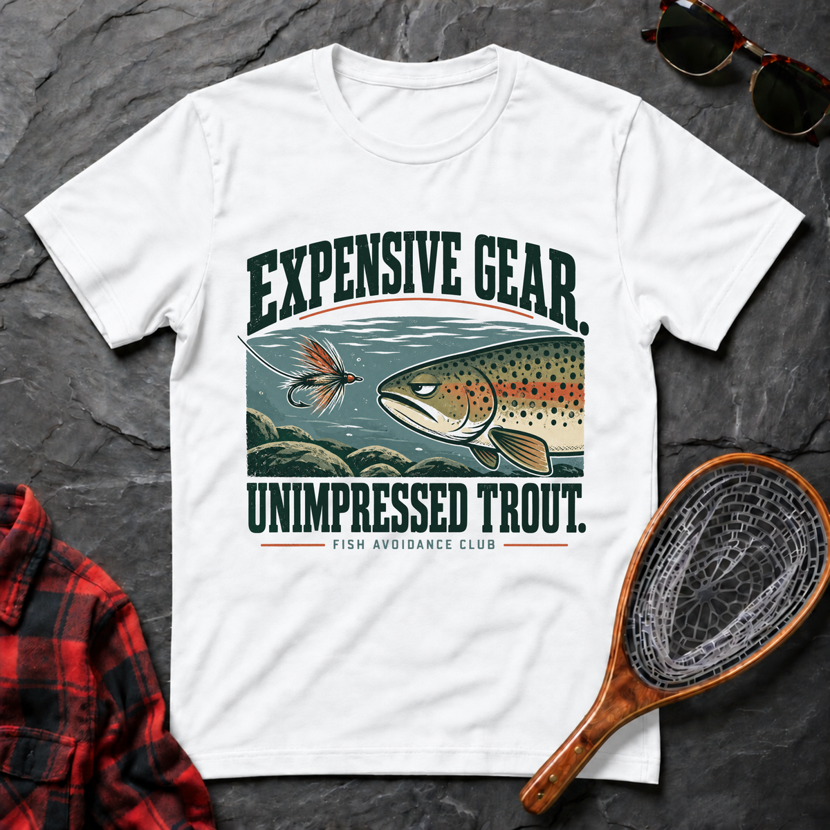 Expensive Gear Unimpressed Trout