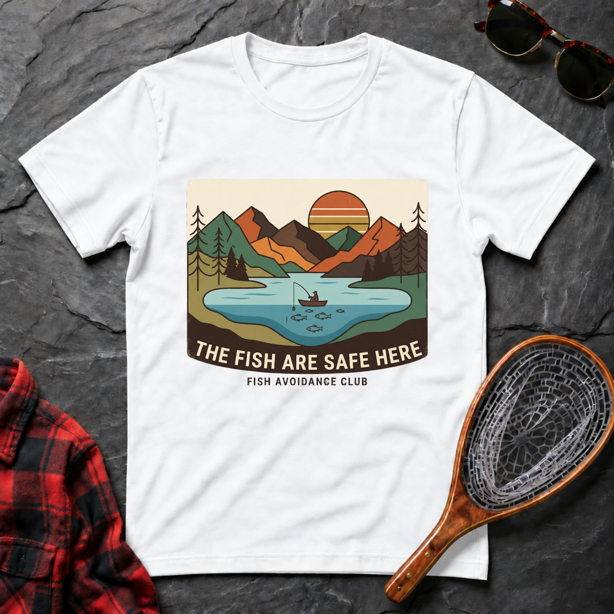 The Fish Are Safe Here
