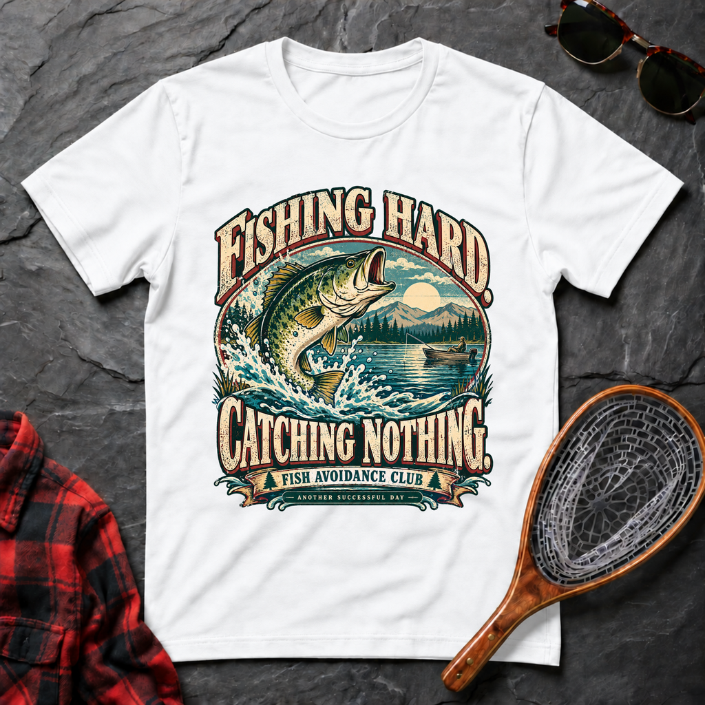 Fishing Hard. Catching Nothing